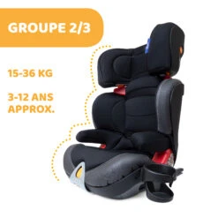 Siège Auto Oasys Evo 2-3 Fix Plus Jet Black De Chicco -CYBEX || Babyzen || CHICCO Soldes Boutique 01090361 3