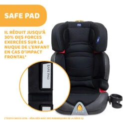 Siège Auto Oasys Evo 2-3 Fix Plus Jet Black De Chicco -CYBEX || Babyzen || CHICCO Soldes Boutique 01090361 7