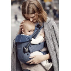 Porte-bébé One Bleu Denim / Nuit Cotton Mix De BabyBjörn 14 Porte-bébé One Bleu Denim / Nuit Cotton Mix De BabyBjörn -CYBEX || Babyzen || CHICCO Soldes Boutique 01098333 3