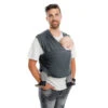 Écharpe De Portage Extensible Tricot-Slen Bambou Bio Smokey Grey De Babylonia -CYBEX || Babyzen || CHICCO Soldes Boutique 01099086 1
