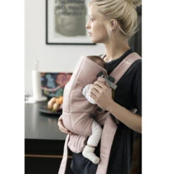 Porte-bébé Mini Vieux Rose Coton De BabyBjörn -CYBEX || Babyzen || CHICCO Soldes Boutique 01102884 4