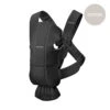 Porte-bébé Mini Noir Coton De BabyBjörn -CYBEX || Babyzen || CHICCO Soldes Boutique 01102885 1