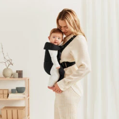 Porte-bébé Mini Noir Coton De BabyBjörn -CYBEX || Babyzen || CHICCO Soldes Boutique 01102885 3