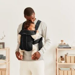 Porte-bébé Mini Noir Coton De BabyBjörn -CYBEX || Babyzen || CHICCO Soldes Boutique 01102885 4