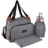 Sac à Langer Titou City Grey De Baby On Board -CYBEX || Babyzen || CHICCO Soldes Boutique 01110996 1
