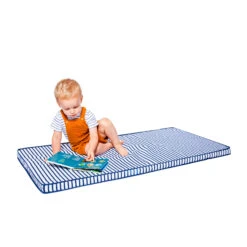 Tapis/Matelas De Sol Blue Stripes De Babytolove -CYBEX || Babyzen || CHICCO Soldes Boutique 01115886 5