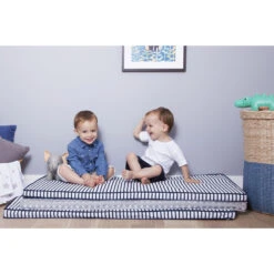 Tapis/Matelas De Sol Blue Stripes De Babytolove -CYBEX || Babyzen || CHICCO Soldes Boutique 01115886 7