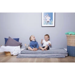 Tapis/Matelas De Sol Blue Stripes De Babytolove -CYBEX || Babyzen || CHICCO Soldes Boutique 01115886 8