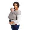 Écharpe De Portage Tricot-Slen Organic Extensible Bio Organic Silvercloud De Babylonia -CYBEX || Babyzen || CHICCO Soldes Boutique 01122110 1