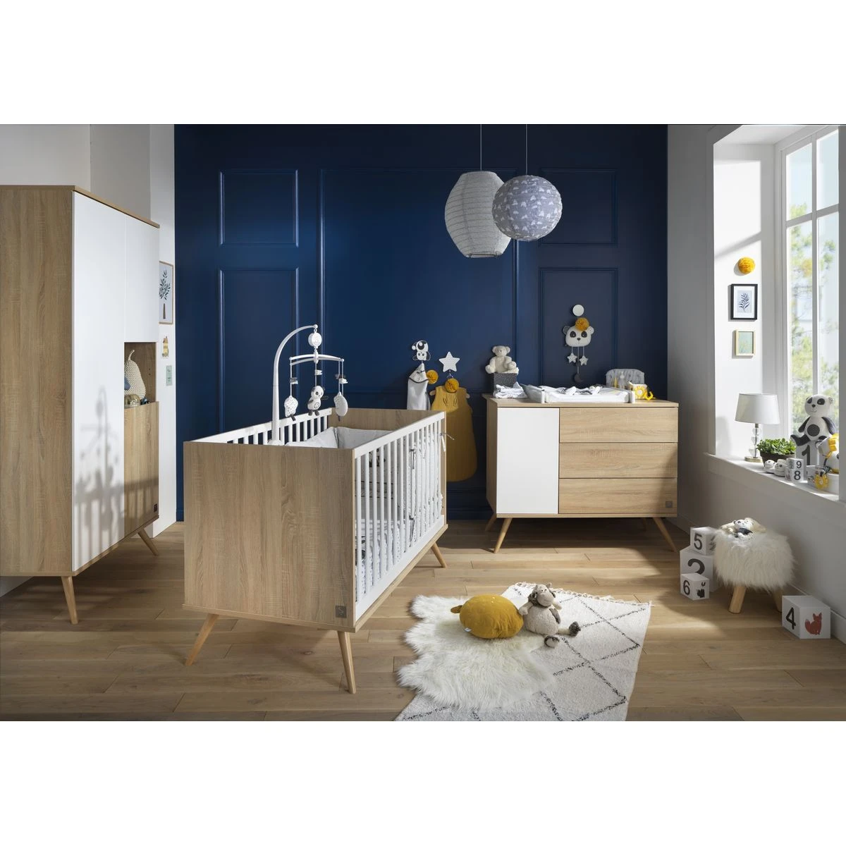 Seventies Little Big Bed 70x140 Chêne Doré De Sauthon Baby's Sweet Home 9 Seventies Little Big Bed 70x140 Chêne Doré De Sauthon Baby's Sweet Home – Image 7