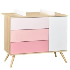 Seventies Dispositif à Langer Chêne Doré De Sauthon Baby's Sweet Home -CYBEX || Babyzen || CHICCO Soldes Boutique 01124322 5