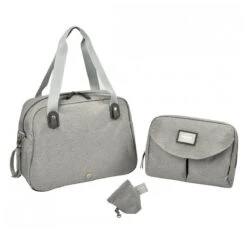 Beaba Sac Genève 2 Gris Chiné De Béaba 13 Beaba Sac Genève 2 Gris Chiné De Béaba -CYBEX || Babyzen || CHICCO Soldes Boutique 01126153 5