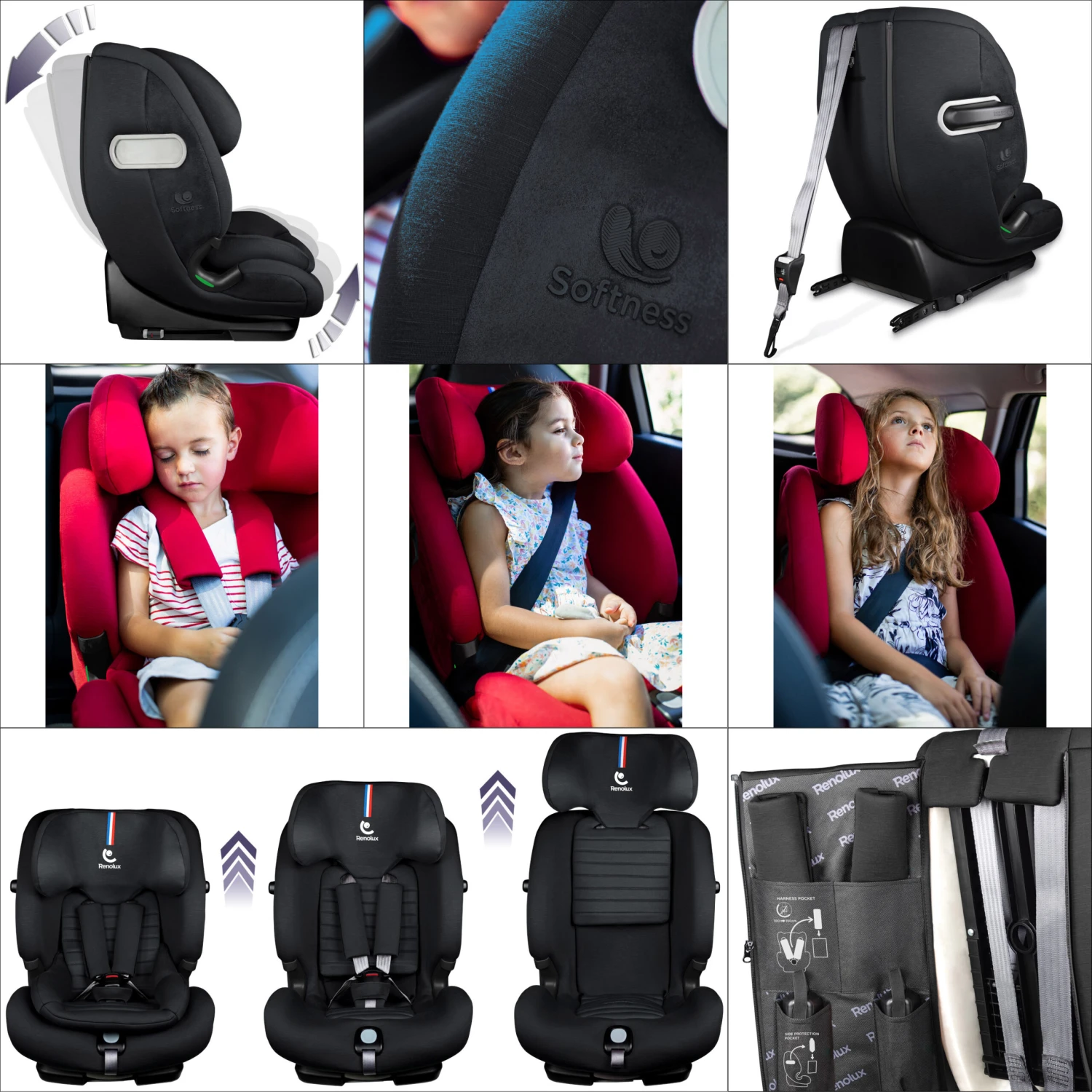 Siège Auto Olymp Isofix I-size Softness Carbon De Renolux 7 Siège Auto Olymp Isofix I-size Softness Carbon De Renolux – Image 5