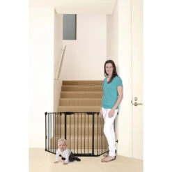Barrière De Sécurité 3 Panneaux Newport AD Noir De Dreambaby -CYBEX || Babyzen || CHICCO Soldes Boutique 01140817 3