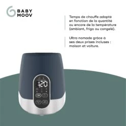 Chauffe-biberon Nutri Smart Bleu De Babymoov -CYBEX || Babyzen || CHICCO Soldes Boutique 01141259 3