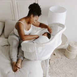 Berceau Pivotant 360° BassiNest® Premiere Blanc De Halo -CYBEX || Babyzen || CHICCO Soldes Boutique 01145484 9