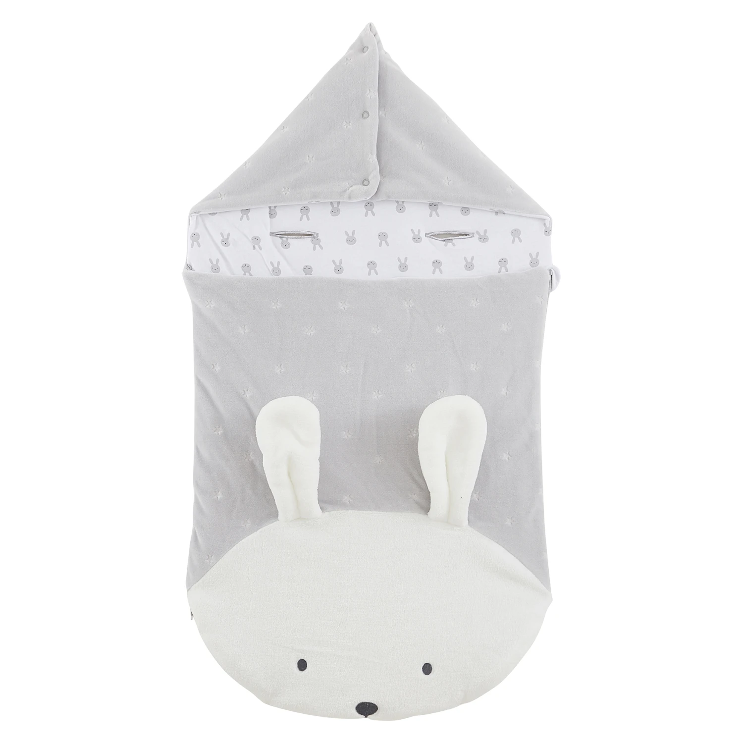 Lapin Nid D'ange Lapin Câlin Gris Taille Unique De P'tit Bisou 3 Lapin Nid D'ange Lapin Câlin Gris Taille Unique De P'tit Bisou