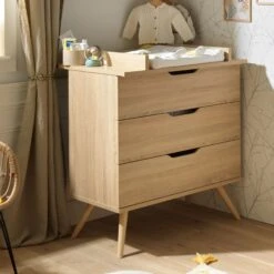 Sixties Commode 3 Tiroirs Bois De Sauthon Baby's Sweet Home 8 Sixties Commode 3 Tiroirs Bois De Sauthon Baby's Sweet Home -CYBEX || Babyzen || CHICCO Soldes Boutique 01148040 3