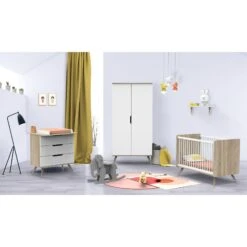 Sixties Dispositif à Langer Blanc De Sauthon Baby's Sweet Home -CYBEX || Babyzen || CHICCO Soldes Boutique 01148044 3