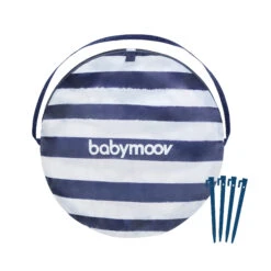 Tente Anti-UV Haute Protection 50+ Marinière Bleu De Babymoov -CYBEX || Babyzen || CHICCO Soldes Boutique 01148352 7