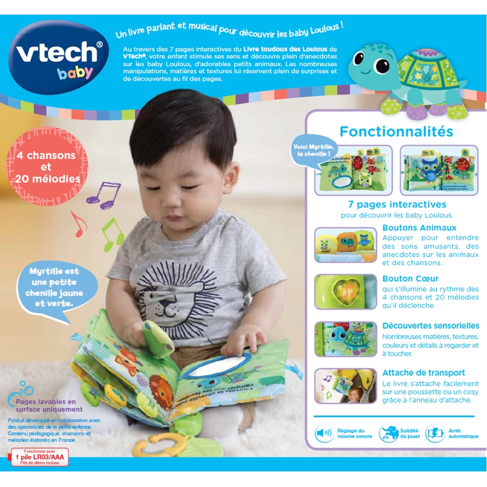 Livre Toudoux Des Loulous - Baby Loulous De Vtech 9 Livre Toudoux Des Loulous - Baby Loulous De Vtech – Image 7
