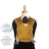 Écharpe De Portage Tricot-Slen Organic Extensible Bio Amber Gold De Babylonia -CYBEX || Babyzen || CHICCO Soldes Boutique 01151291 1