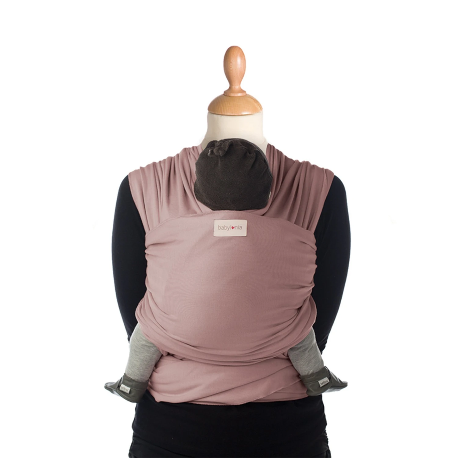 Écharpe De Portage Tricot-Slen Organic Extensible Bio Bois De Rose De Babylonia 3 Écharpe De Portage Tricot-Slen Organic Extensible Bio Bois De Rose De Babylonia