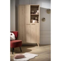 Arty Armoire 2 Portes Chêne Suave De Sauthon Baby's Sweet Home 11 Arty Armoire 2 Portes Chêne Suave De Sauthon Baby's Sweet Home -CYBEX || Babyzen || CHICCO Soldes Boutique 01156299 4