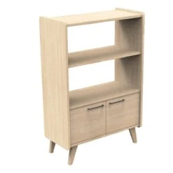 Arty Bibliothèque 2 Portes/1 Penderie Chêne Suave De Sauthon Baby's Sweet Home -CYBEX || Babyzen || CHICCO Soldes Boutique 01156300 3