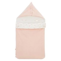 Petit Cocon Nid D'ange Rose Taille Unique De P'tit Bisou