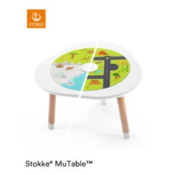 Table De Jeu MuTable™ White De Stokke® -CYBEX || Babyzen || CHICCO Soldes Boutique 01162579 3