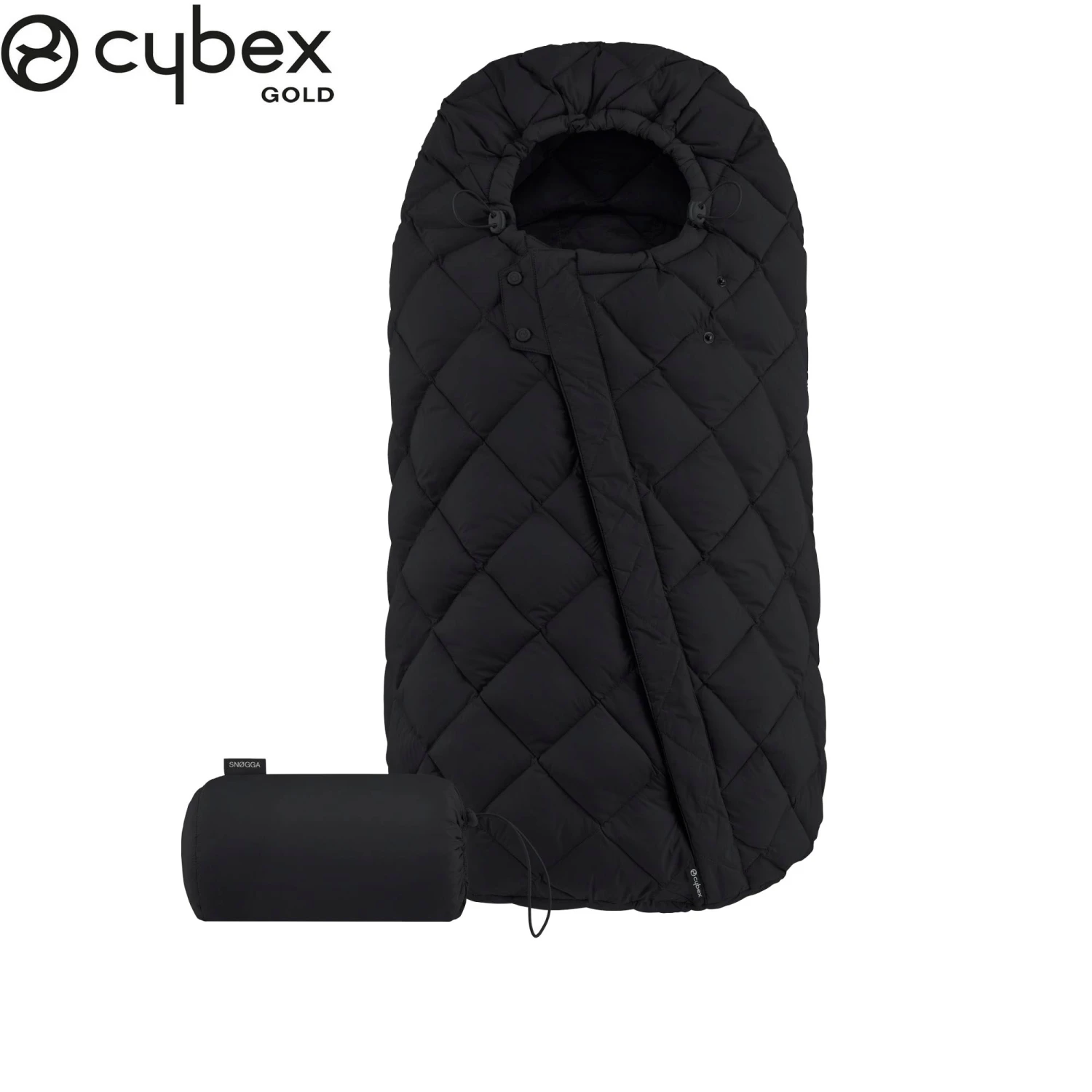 Chancelière Snogga 2 Deep Black De CYBEX 3 Chancelière Snogga 2 Deep Black De CYBEX