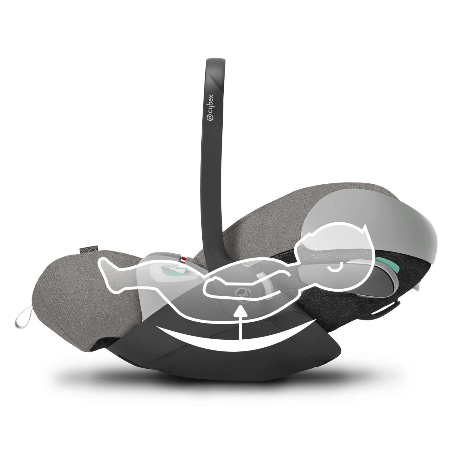 Siège Auto Cloud Z2 I-Size Soho Grey Plus De CYBEX 8 Siège Auto Cloud Z2 I-Size Soho Grey Plus De CYBEX – Image 6