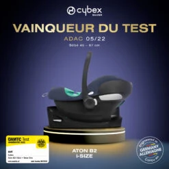 Trio Poussette Talos S + Aton B2 + Adaptateurs Deep Black De CYBEX -CYBEX || Babyzen || CHICCO Soldes Boutique 01165809 6