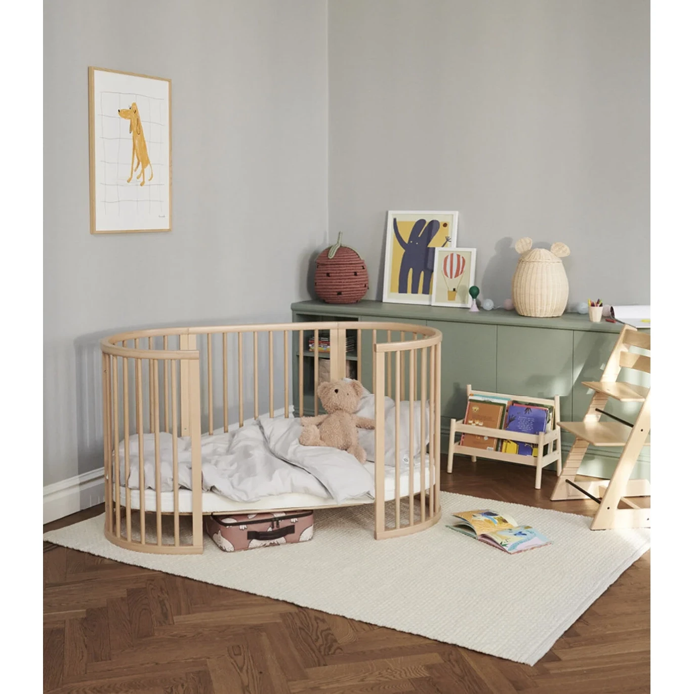Sleepi™ Extension Pour Lit V3 Naturel De Stokke® 6 Sleepi™ Extension Pour Lit V3 Naturel De Stokke® – Image 4