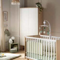 Solène Armoire 2 Portes Blanc De Sauthon Baby's Sweet Home -CYBEX || Babyzen || CHICCO Soldes Boutique 01169830 3