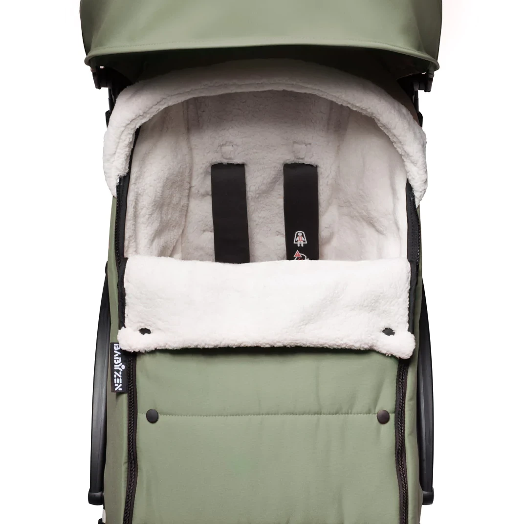 YOYO Chancelière Olive De BABYZEN 7 YOYO Chancelière Olive De BABYZEN – Image 5