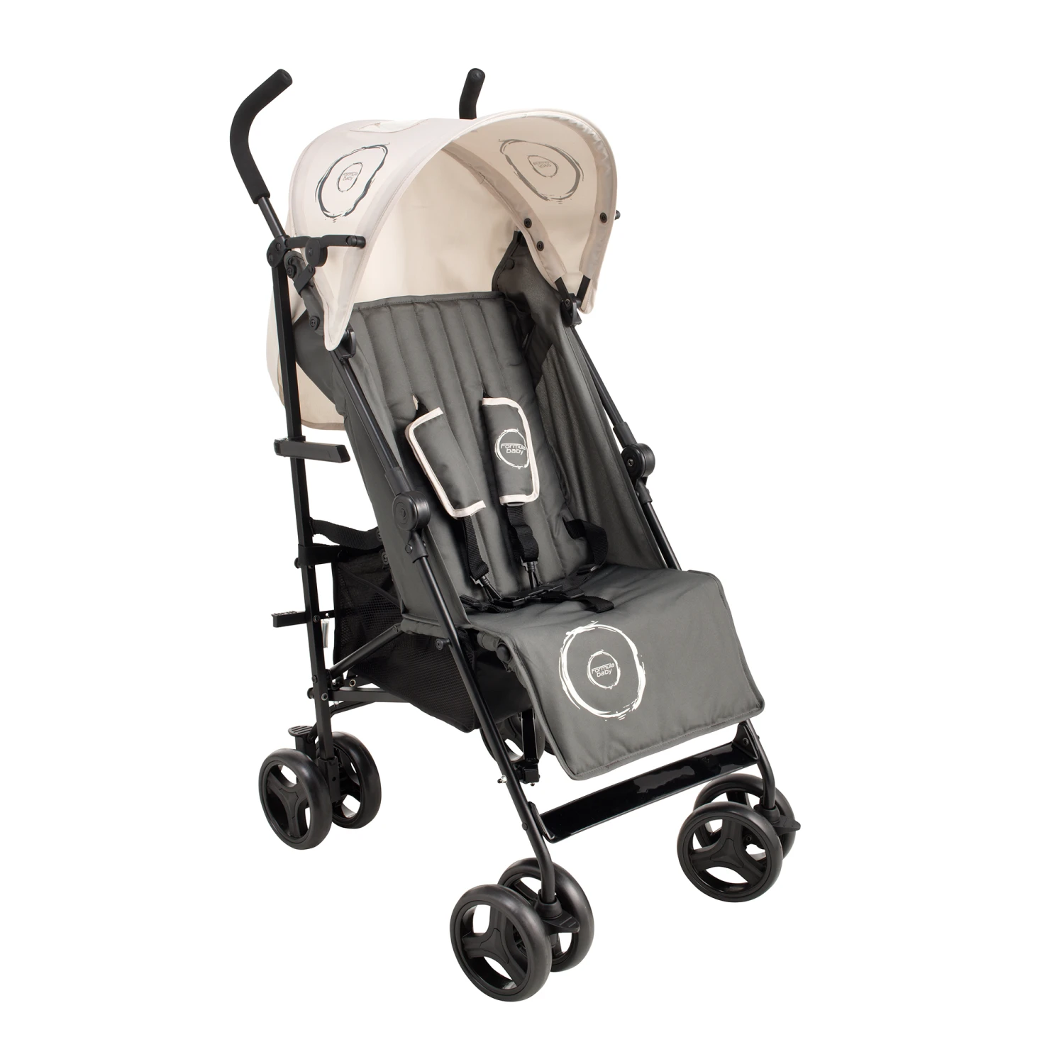 Poussette Canne Confort Dark De Formula Baby 3 Poussette Canne Confort Dark De Formula Baby