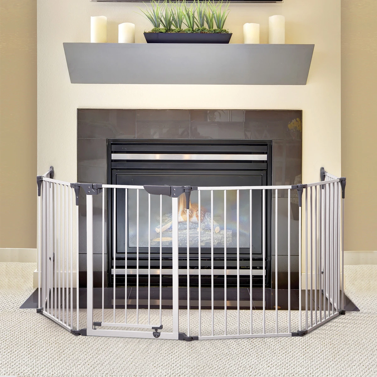 Parc Bébé Royale Converta 3-en-1 Pliable Blanc De Dreambaby 6 Parc Bébé Royale Converta 3-en-1 Pliable Blanc De Dreambaby – Image 4