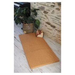 Matelas Bébé Pliant 3 Parties Camel Fleuri 60 X 120 Cm De Candide -CYBEX || Babyzen || CHICCO Soldes Boutique 01173101 7