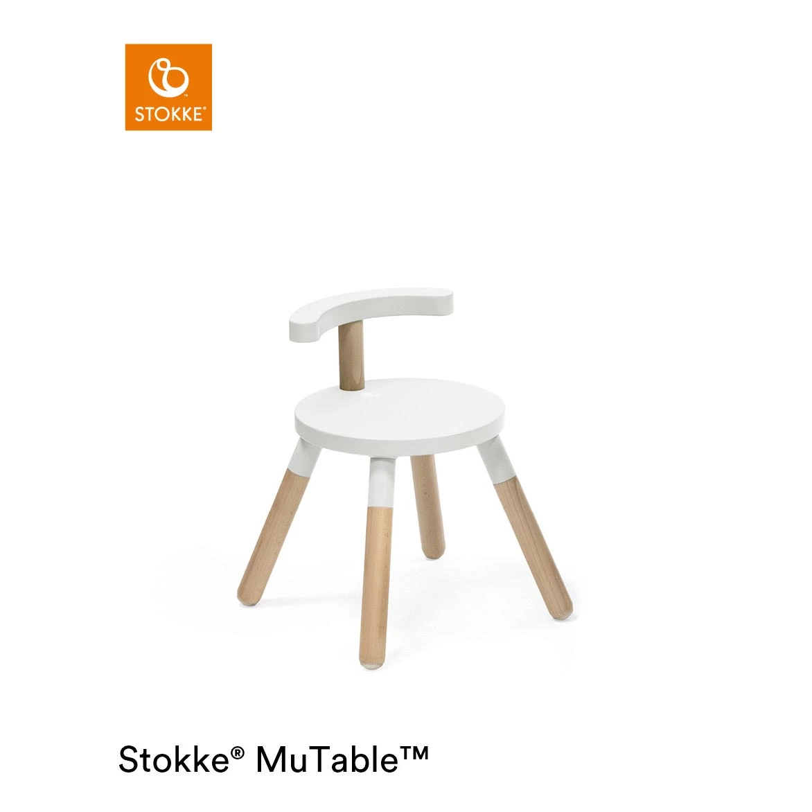 Chaise MuTable™ V2 Blanc De Stokke® 4 Chaise MuTable™ V2 Blanc De Stokke® – Image 2
