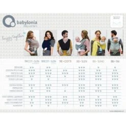 Écharpe De Portage Extensible Tricot-Slen Bambou Bio Khaki De Babylonia -CYBEX || Babyzen || CHICCO Soldes Boutique 0667096 1 1