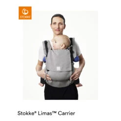Porte-bébé Limas™ Flex Ardoise Florale De Stokke® -CYBEX || Babyzen || CHICCO Soldes Boutique 10526438 3