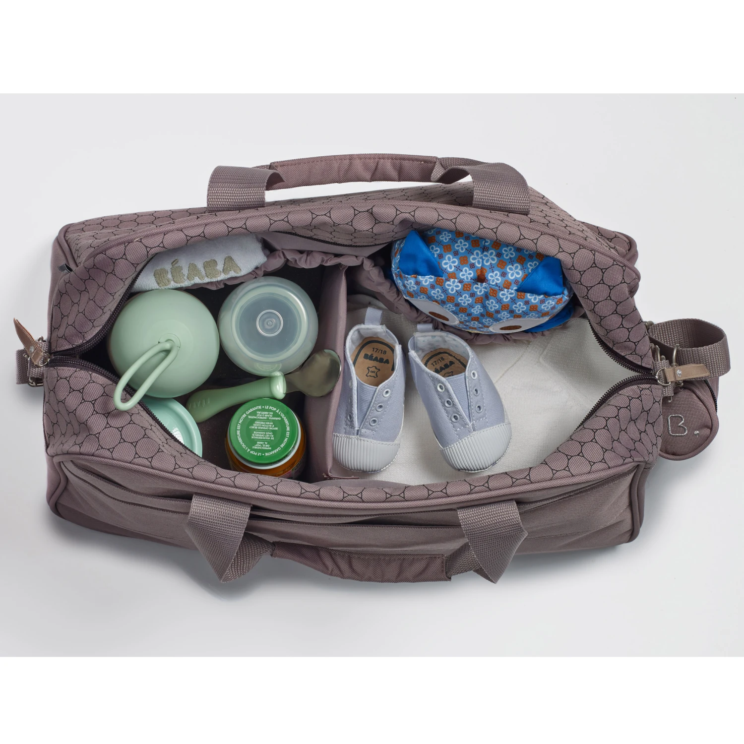 Beaba Sac à Langer Genève Noir / Gris De Béaba 4 Beaba Sac à Langer Genève Noir / Gris De Béaba – Image 2