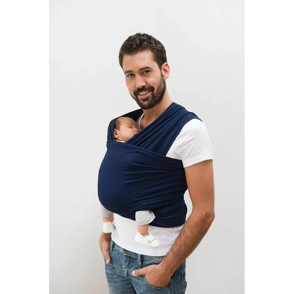 Écharpe De Portage Extensible Respirante Tricot-Slen Cool Silver Cloud De Babylonia 4 Écharpe De Portage Extensible Respirante Tricot-Slen Cool Silver Cloud De Babylonia – Image 2