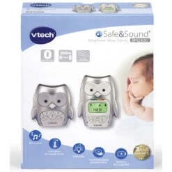 Babyphone BM2300 Hibou Family Gris De Vtech 11 Babyphone BM2300 Hibou Family Gris De Vtech -CYBEX || Babyzen || CHICCO Soldes Boutique 68508000 4