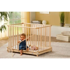 Parc Euro Scandinave Naturel / Blanc De Geuther 11 Parc Euro Scandinave Naturel / Blanc De Geuther -CYBEX || Babyzen || CHICCO Soldes Boutique 78263680 4